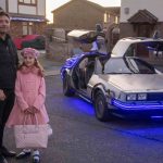 Dad Spends 1,200 Hours Renovating ‘Back to the Future’ Car So He Can Use it to Pick Up His Kids From School