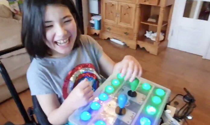 Ava Steel and Nintendo Controller-Rory Steel Twitter Screenshot