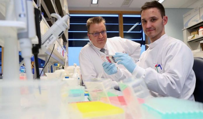 Professor Andrew Sewell and Garry Dolton-Cardiff University Released