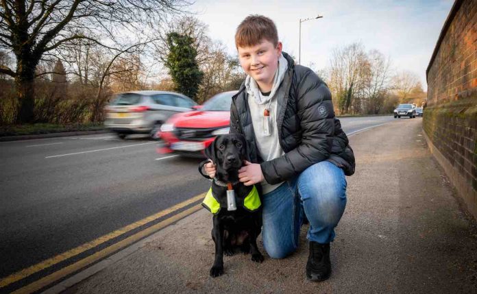 Tom Hunt and Bagheera-SWNS