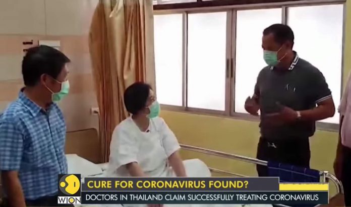Woman Cured of Coronavirus-WION News Youtube Screenshot