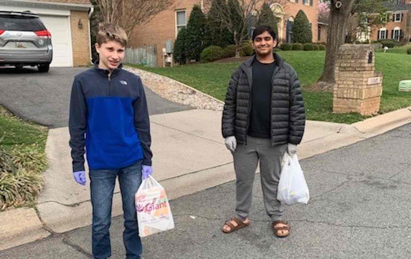 Maryland Teens Go On Grocery Store Berlari untuk Lansia dan Tetangga yang Rentan Di Tengah Ketakutan COVID-19