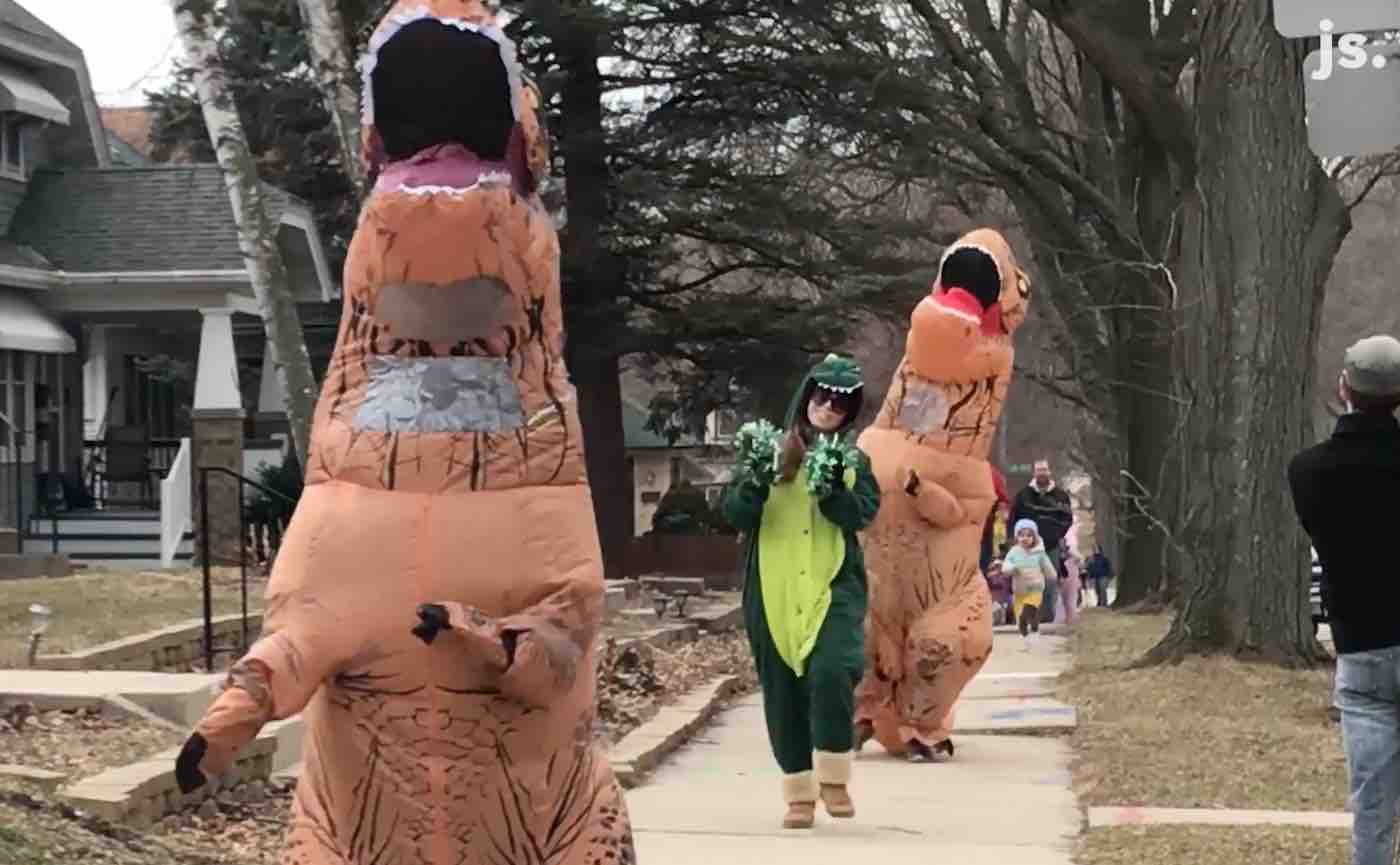 Image result for Bay View Wisconsin Dino Parade