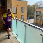 Man Doggedly Completes Half-Marathon on His Balcony for Charity Following COVID-19 Shutdown