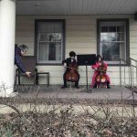 Siblings Filmed Playing Sweet Spontaneous Porch Concert for Elderly Neighbor in Self-Isolation