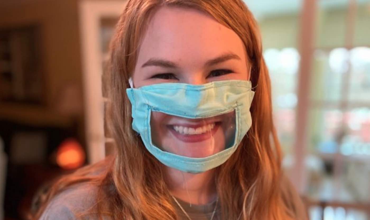 College Student Has Been Sewing Free Face Masks For Communicating ...