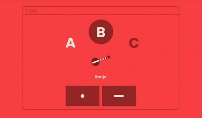 Learning Morse Code Website-Screenshot