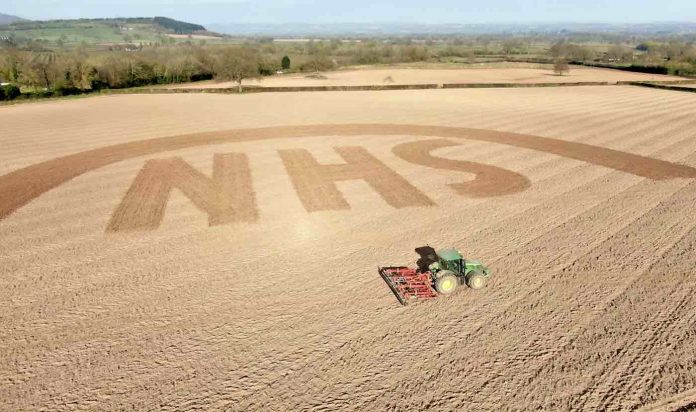 Pantall NHS Tractor Drawing-SWNS