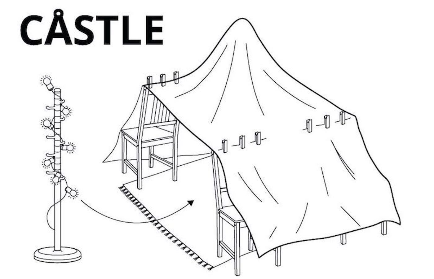 Blanket Fort Building Kit