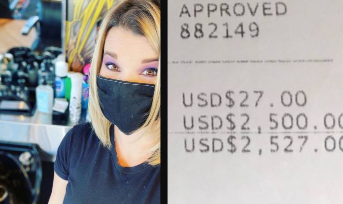 Ilisia Novotny and Receipt-Released : Floyd's Barbershop