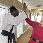 15-Year-old Karate Expert Teaches Moves to Seniors – and the Results Are Pure Gold