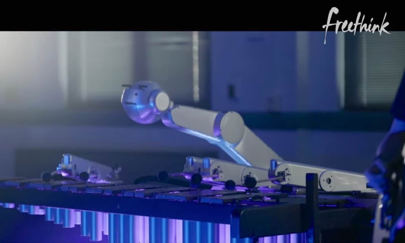 Valg ankomme Påvirke Watch the World's First AI Robot Capable of Writing Its Own Music  Collaborating Alongside Humans