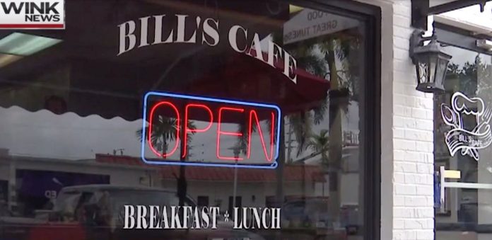 Bills Cafe Open WINK news video screenshot