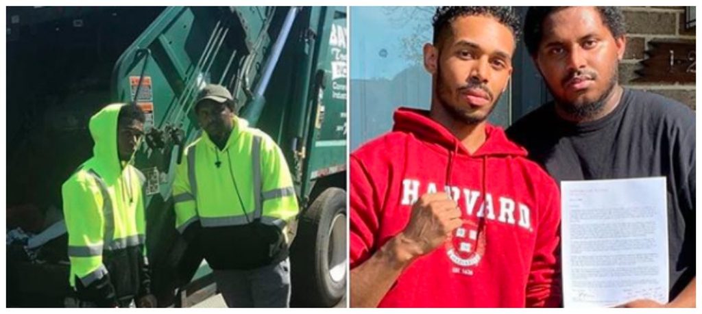 After Years of Walking at 4am to Haul Trash, He Graduated From Harvard Law School