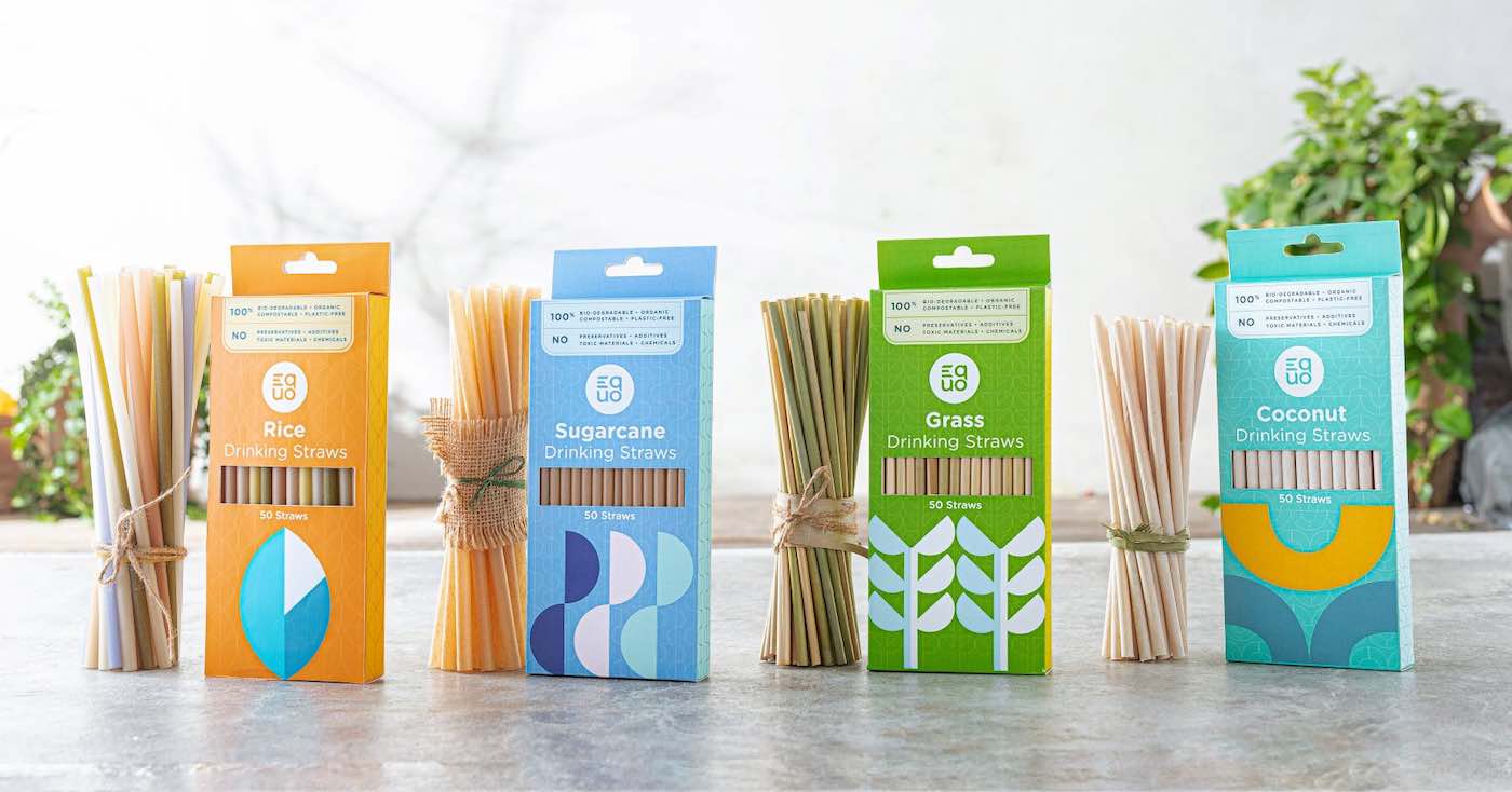 These Edible Straws Harness Nature to Replace SingleUse Plastic and