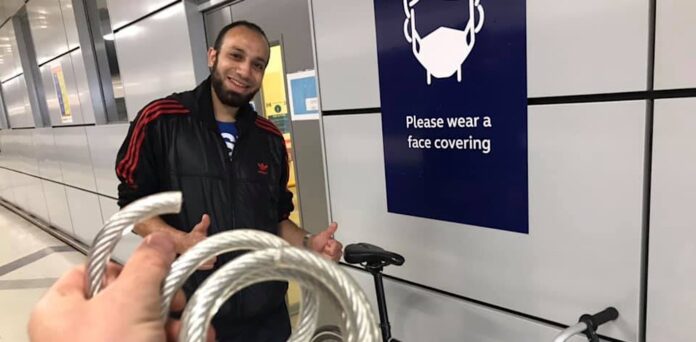 Hero bike theft-Facebook-Steve Farmer