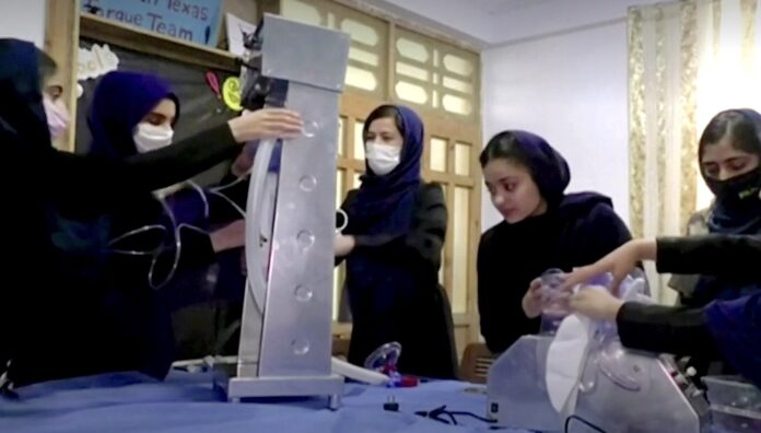 girls robotics team afghan-reuters-video-FB