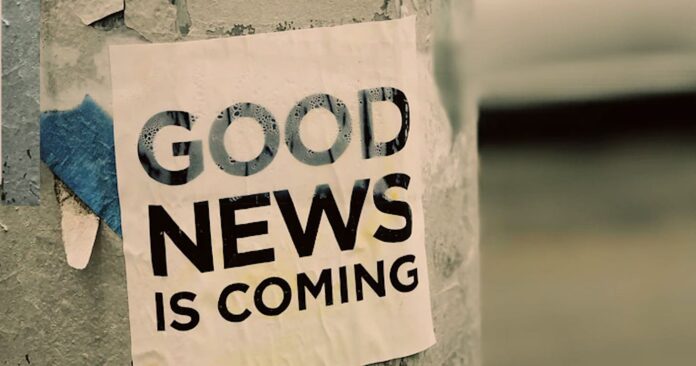 good news is coming sign-cropped pubdomain-Jon Tyson