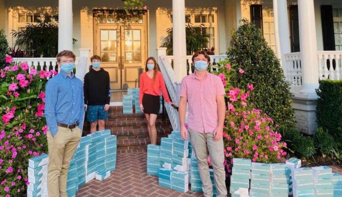 Independence High School students with facemasks-Ben Beard-submitted-cropped