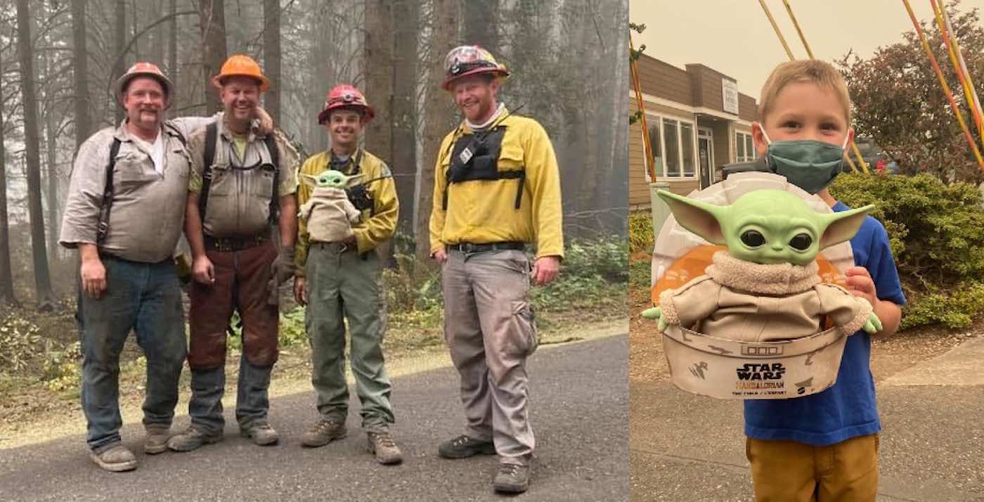 5yearold-sends-baby-yoda-mascot-to-keep-california-firefighters-company