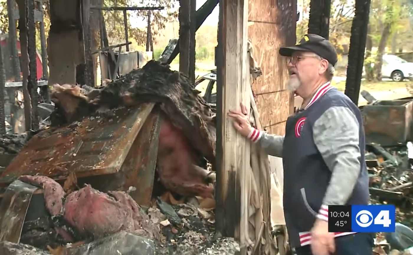 70-Year-Old Veteran Battling Cancer Hailed as an 'Angel' After He Charged into Burning Home to Save Neighbors