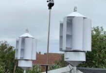 Estas Turbinas Eólicas se Conectan a las Luces de las Calles de las Carreteras para que Sean Alimentadas por el Tráfico