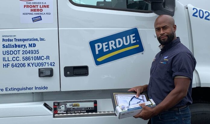 Joe Hylton trucker award released PR