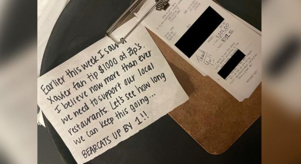 Two Colleges in Ohio See How Much They Can Out-Tip One Another at Restaurants—Raising $34,000 for Workers