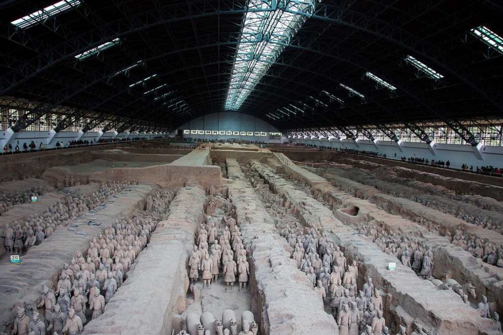 1599Px Terracotta Army View Of Pit 1 Copy