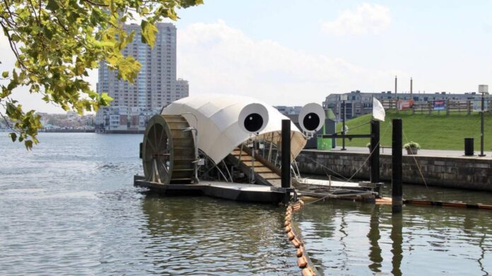 Mr TRASH WHEEL CNET screenshot Youtube video social media