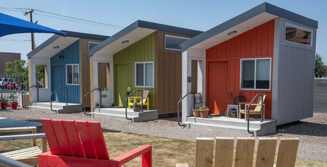 Tiny Home Village in Albuquerque Helps Homeless Transition With Social