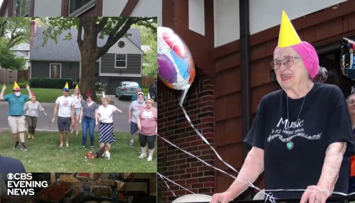 Steve Hartman video screenshot bday hokeypokey-youtube