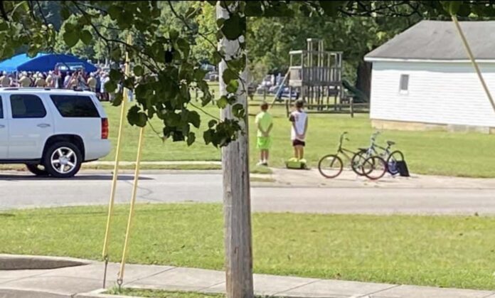 boys pay respect at military funeral-FB-Jacqi Hornbach