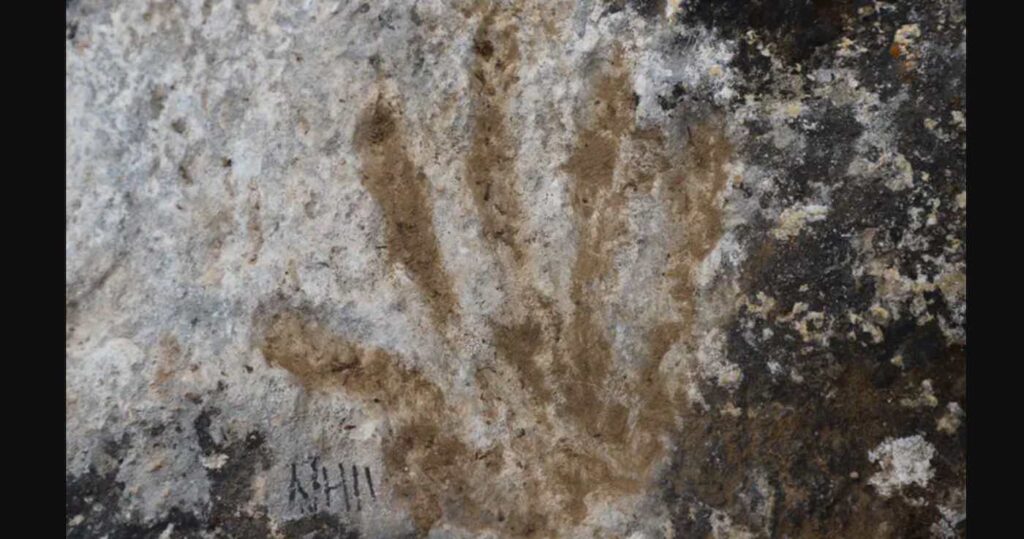 Earliest Prehistoric Art Discovered –And it Turns Out to Be Hand Prints Made by Children 170,000 Years Ago