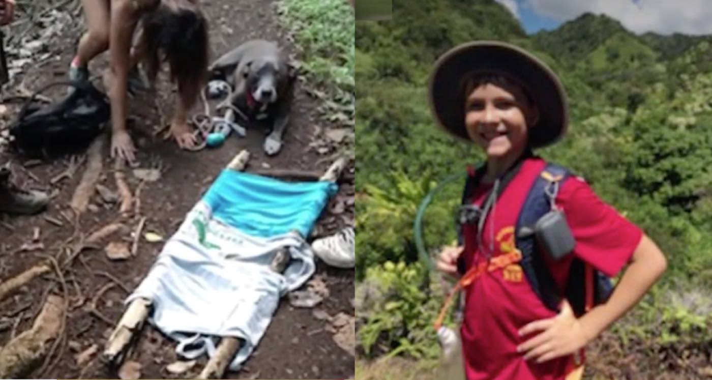 Anak 12 Tahun Menggunakan Pengetahuan Pramuka untuk Menyelamatkan Pasangan yang Hilang dan Anjing yang Terluka saat Mendaki