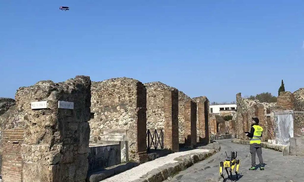 Robotic Dog Designed in Boston Patrols the Ruins of Pompeii to Help  Preserve Relics