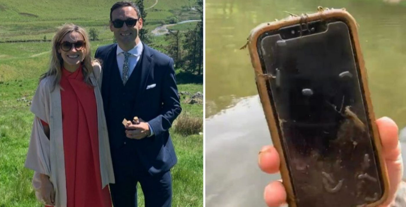Orang Asing Menemukan Ponsel di Sungai dan Melacak Pemiliknya untuk Mengembalikan Foto Sentimental