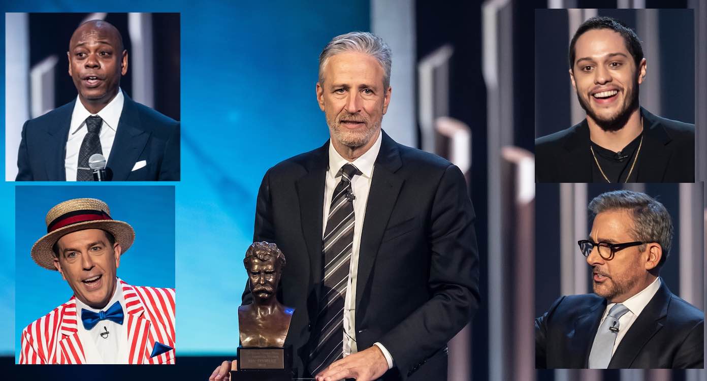 TONTON Pidato Lucu saat Jon Stewart Dianugerahi Penghargaan Mark Twain di Kennedy Center
