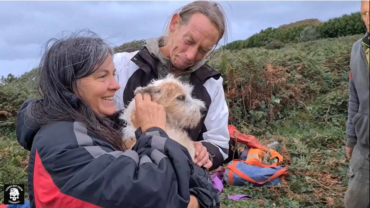 Saksikan Saat Seekor Anjing Diselamatkan oleh Relawan Setelah 26 Jam Menuruni Poros Tambang Tua