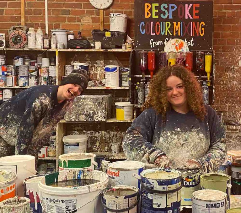 Friends Saved Over a Million Gallons of Paint From Landfill by Rescuing and Remixing it to Give