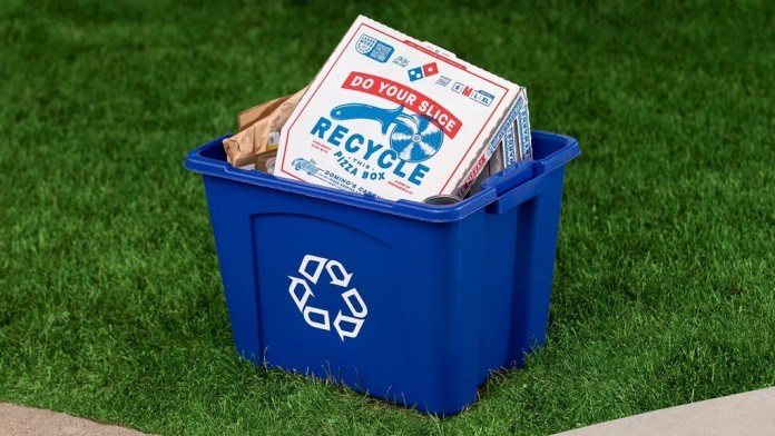 Dominos recycling - Dominos