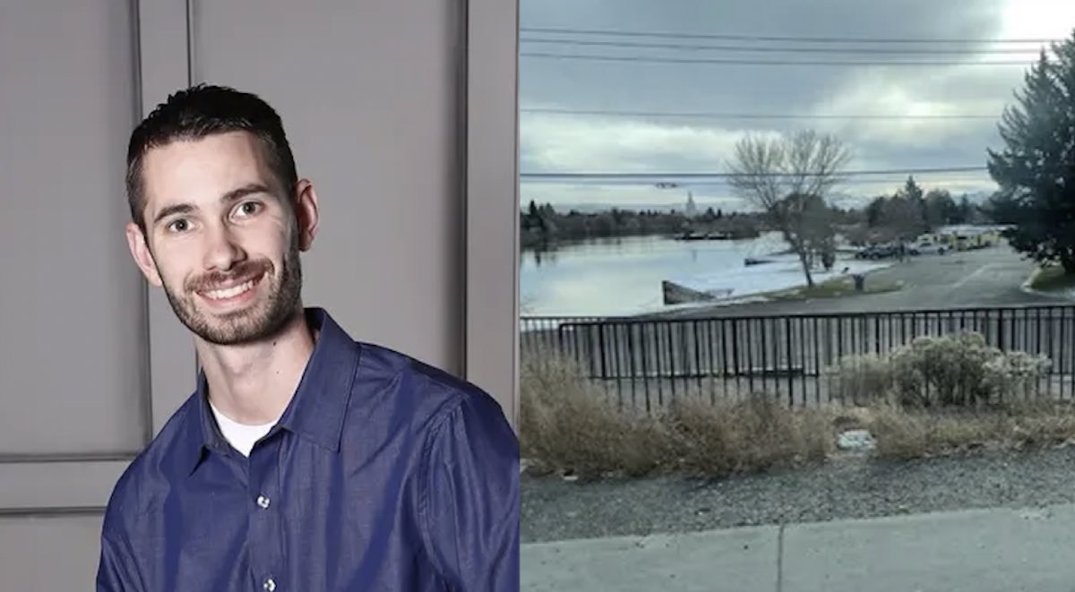 Pria Utah Melompat Ke Sungai Es untuk Menyelamatkan Wanita yang Mencoba Bunuh Diri di Tempat yang Sama Saat Pertama Kali Berkencan dengan Istrinya