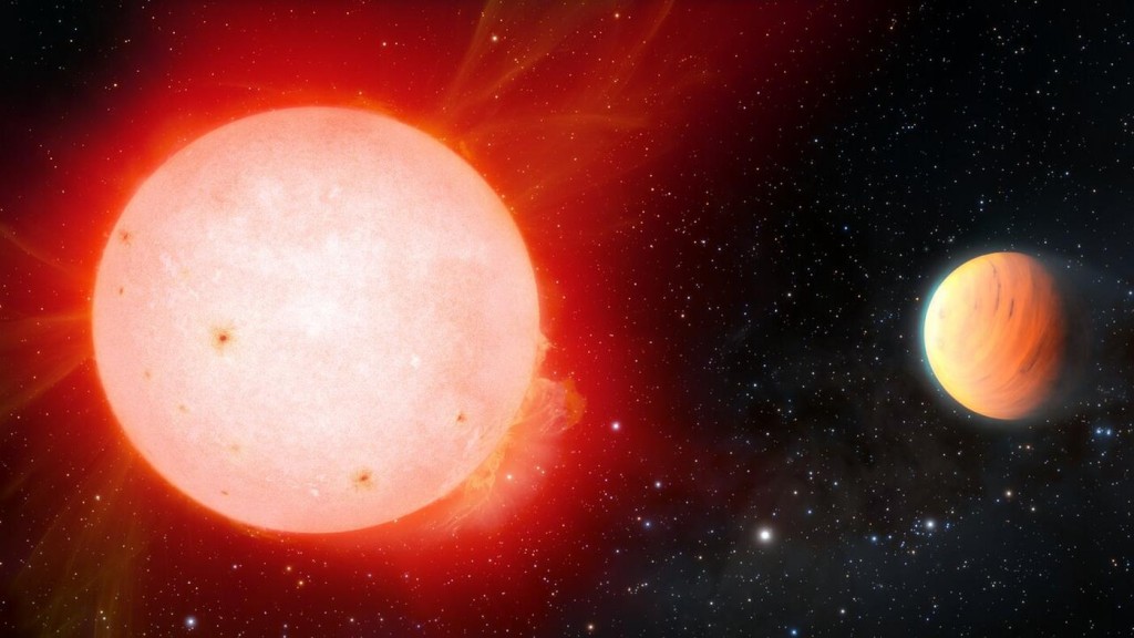 Astrónomos descubren un planeta esponjoso con la densidad de un malvavisco