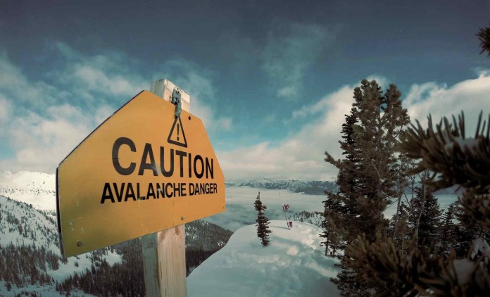 Avalanche danger skiing - unsplash