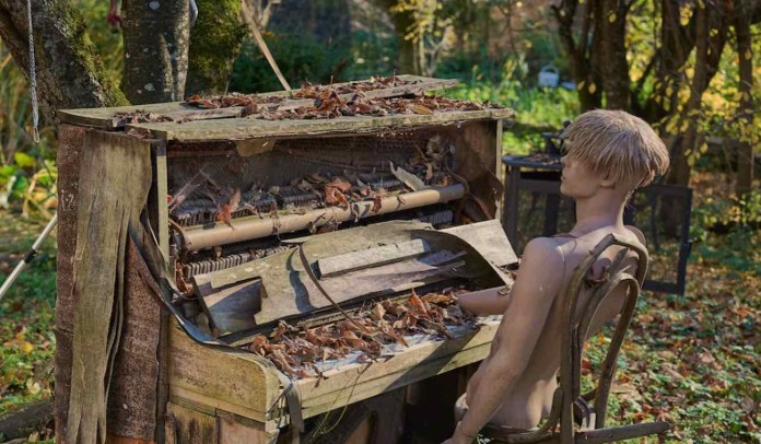 rotting old piano odd manakin-pubdomain Xavier von Erlach