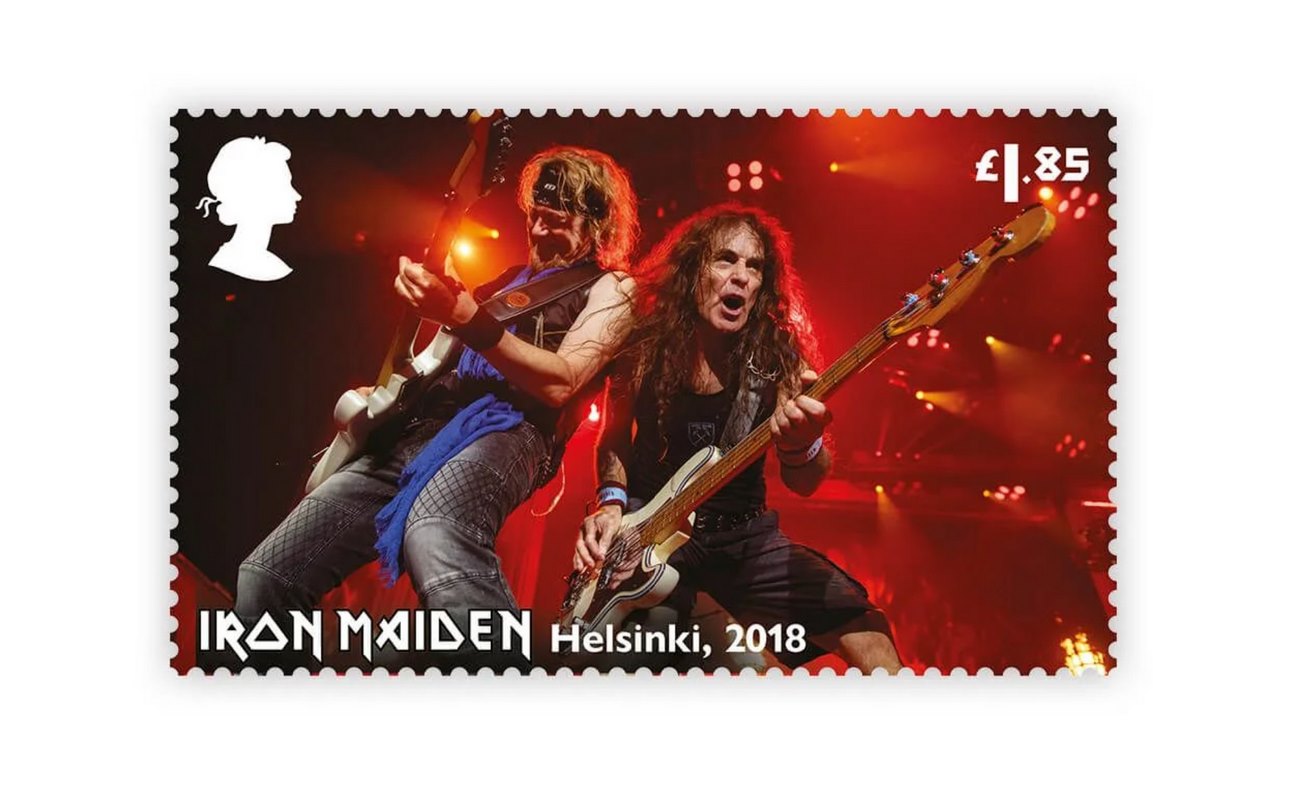 Iron Maiden Wins Royal Mail Seal of Approval With 12 New Stamps
