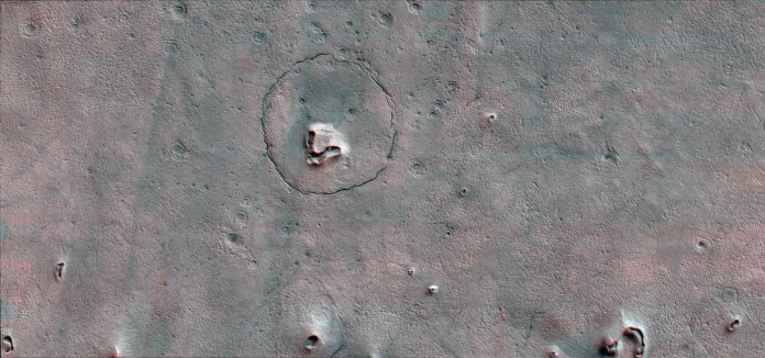 Mars Native Raptors A Formation That Looks Like a Grizzly Bear Spotted on Mars by NASA Camera