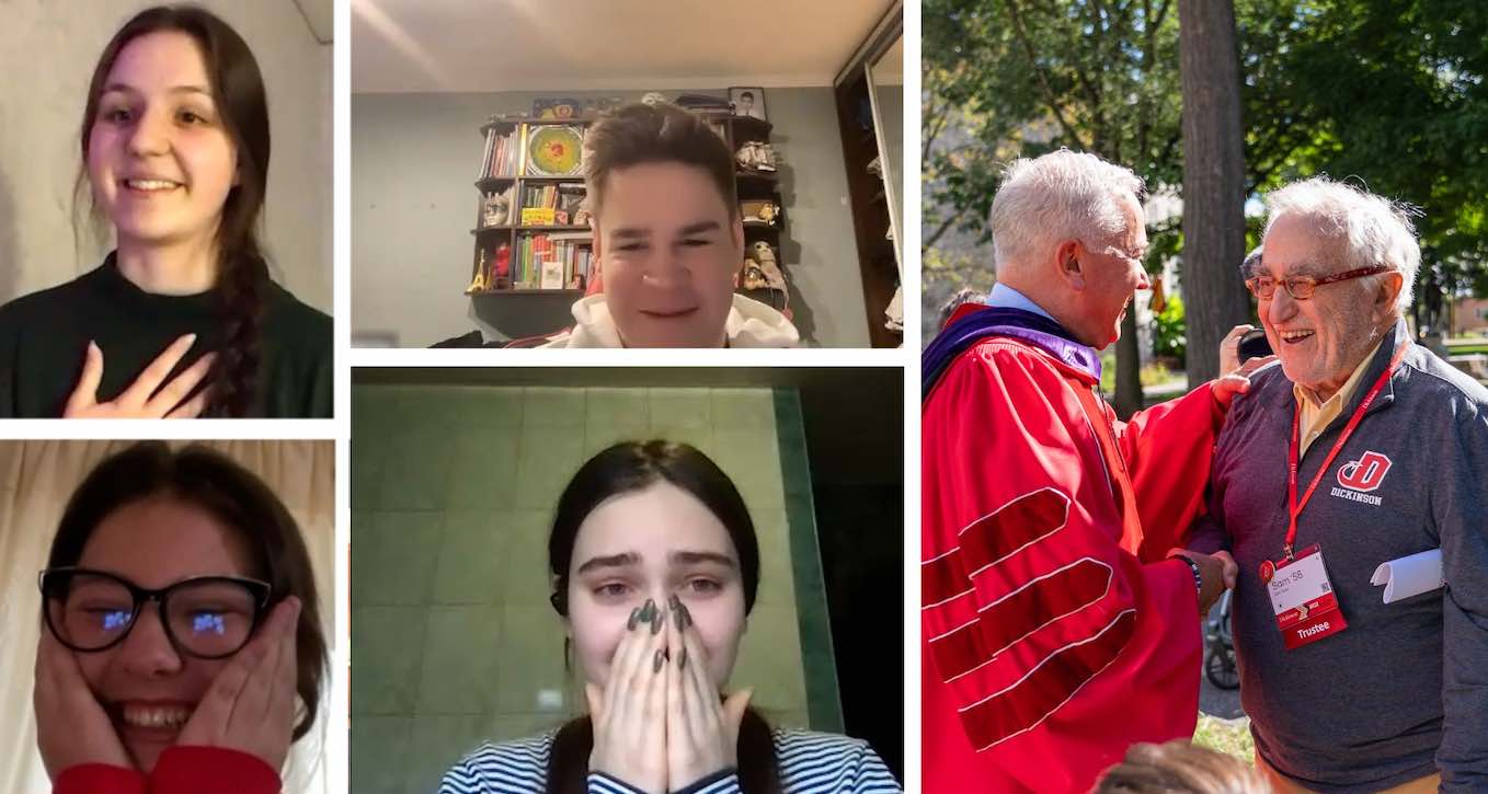 Saksikan Reaksi Mengharukan Saat Pelajar Ukraina Mendapat Kabar Mengejutkan Bahwa Mereka Memenangkan Beasiswa Penuh Perguruan Tinggi di AS