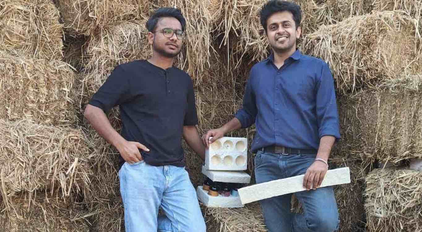 Startup India Menggunakan Limbah Tanaman Padi dan Jamur untuk Membuat Kemasan Busa Biodegradable Daripada Membakarnya