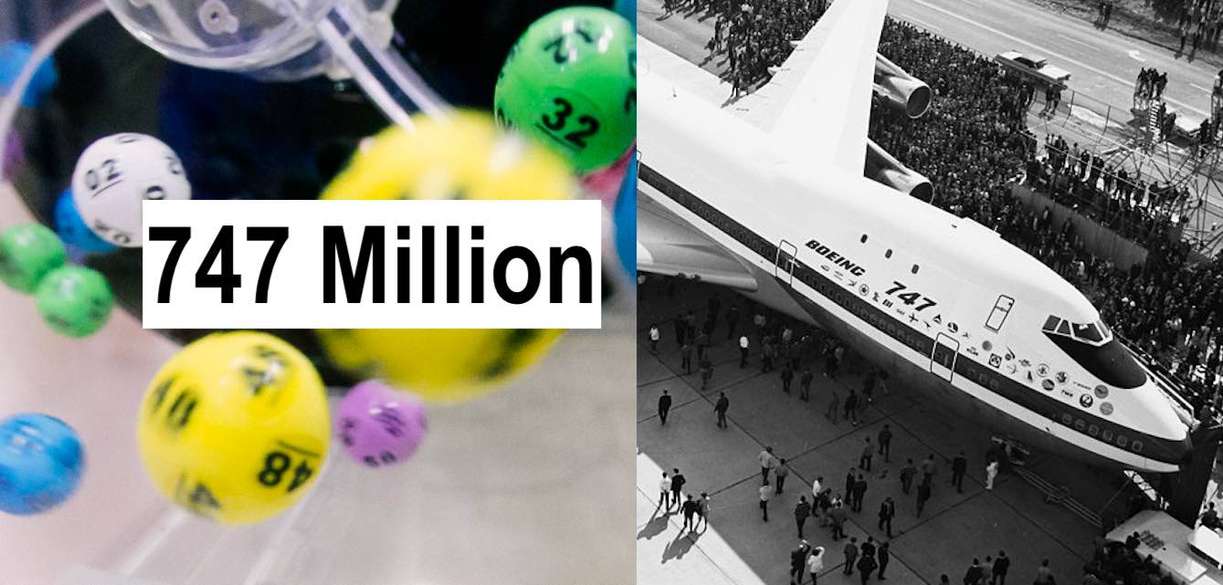 Karyawan Boeing Membeli Tiket Kemenangan Berdasarkan Firasat Ketika Lotre Mencapai ‘747’ Juta – Sama Seperti Jet yang Dia Bantu Buat